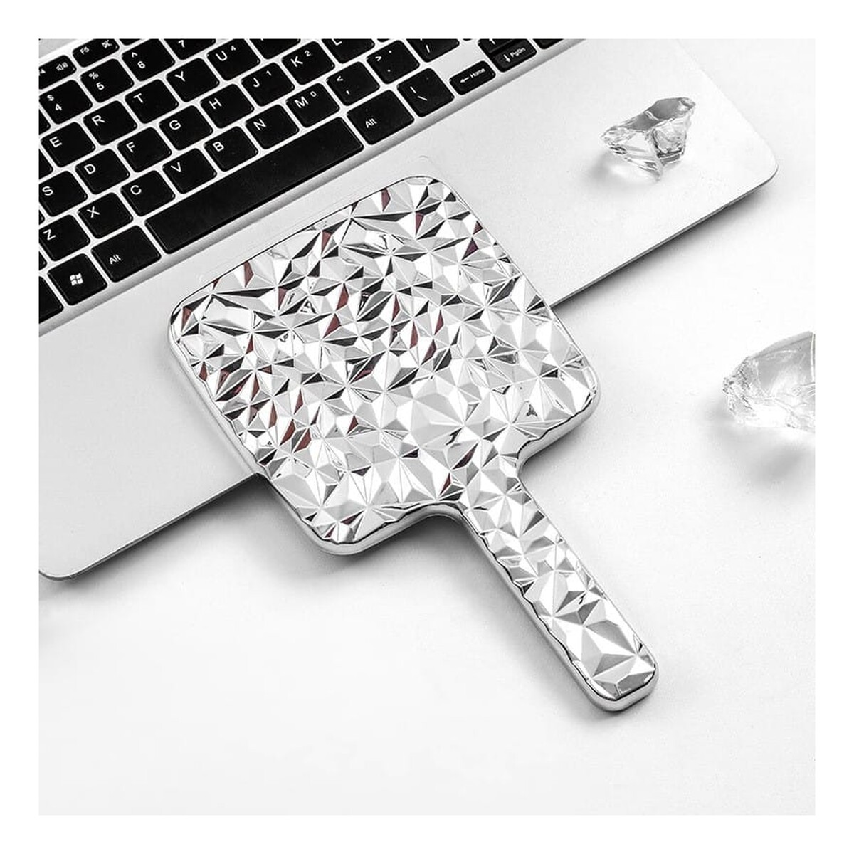 Ecarla Lusterko kosmetyczne z rączką