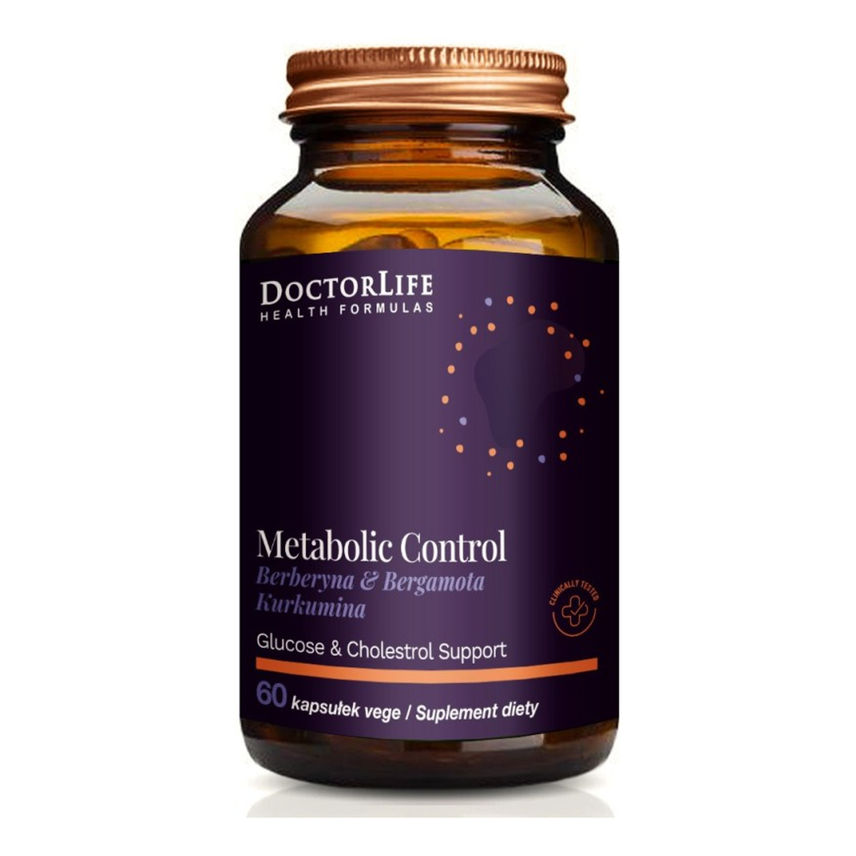 Doctor Life Metabolic Control suplement diety 60 kapsułek 150ml