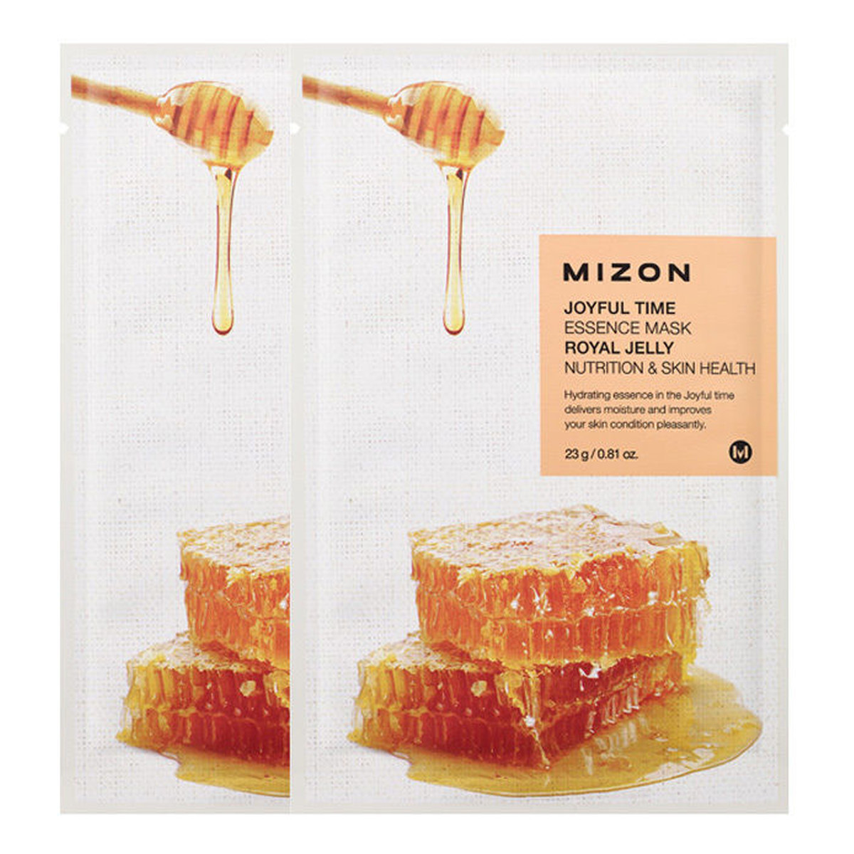 Mizon Joyful Time Essence Royal Honey Maska Odżywcza W Płachcie 23g