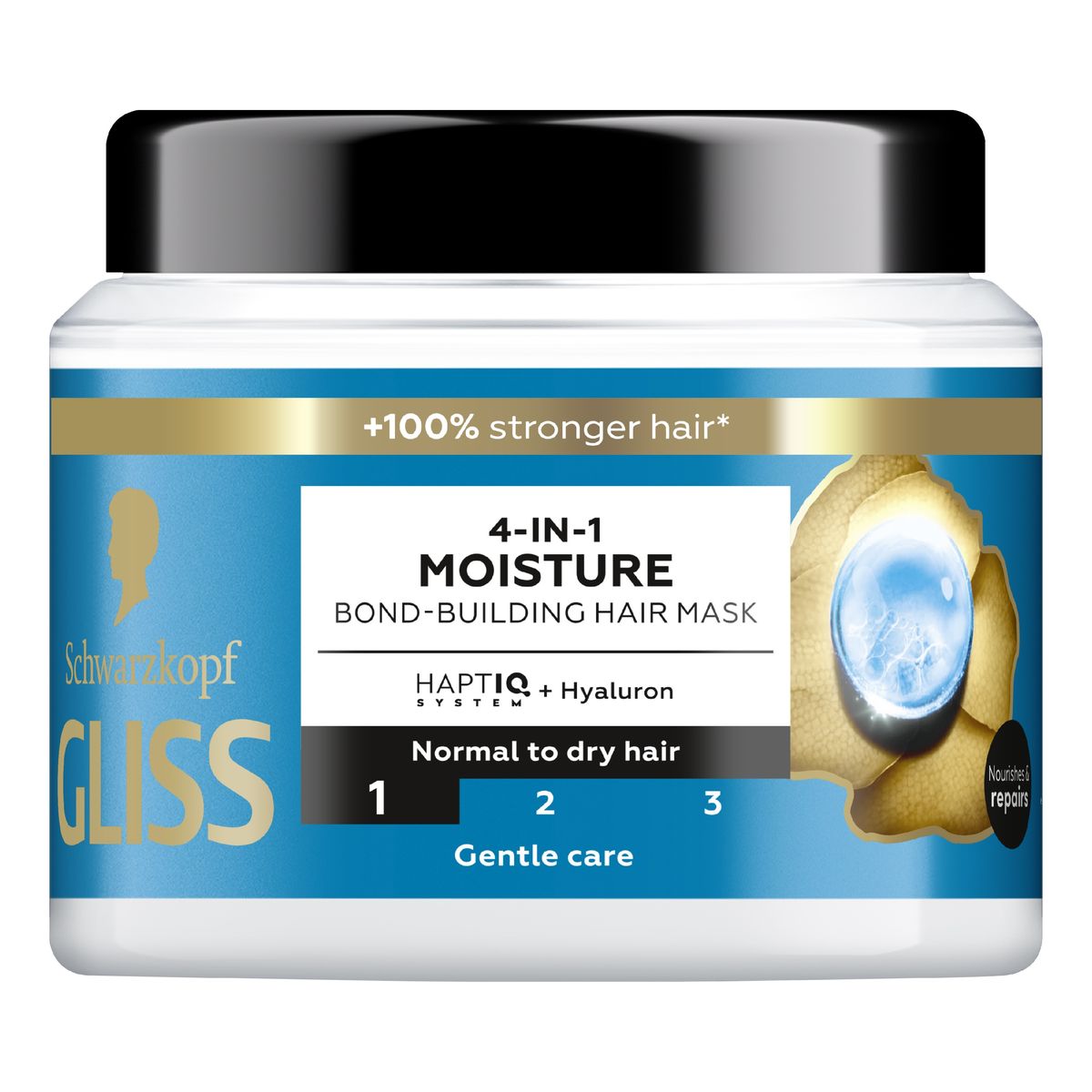 Gliss Gliss trt aqua revive maska do włosów wzmacniająca 4w1 400 ml 400ml