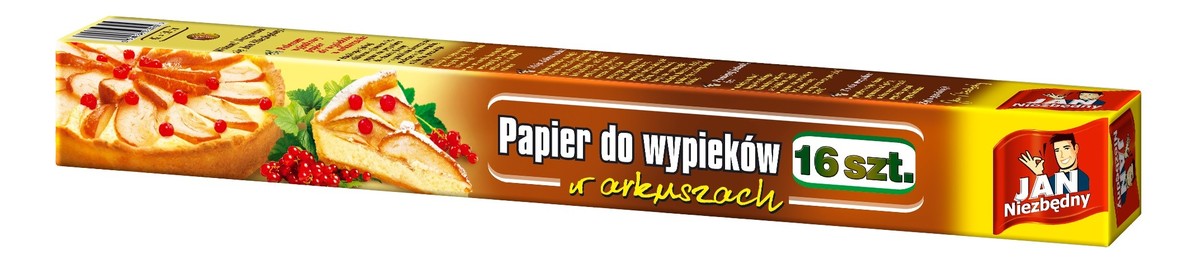 Papier do wypieków w arkuszach 1op-16szt