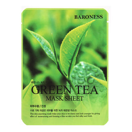 oczyszczająco-odświeżająca maska z ekstraktem zielonej herbaty