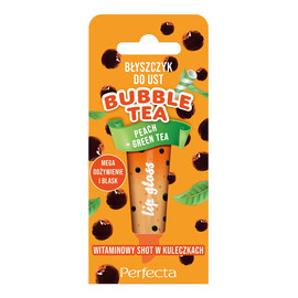 Bubble tea błyszczyk do ust peach + green tea 10g