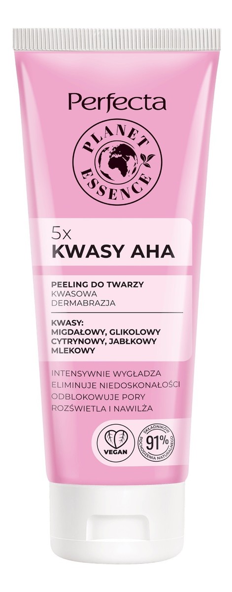 Peeling do twarzy Kwasowa Dermabrazja -5 x Kwasy Aha