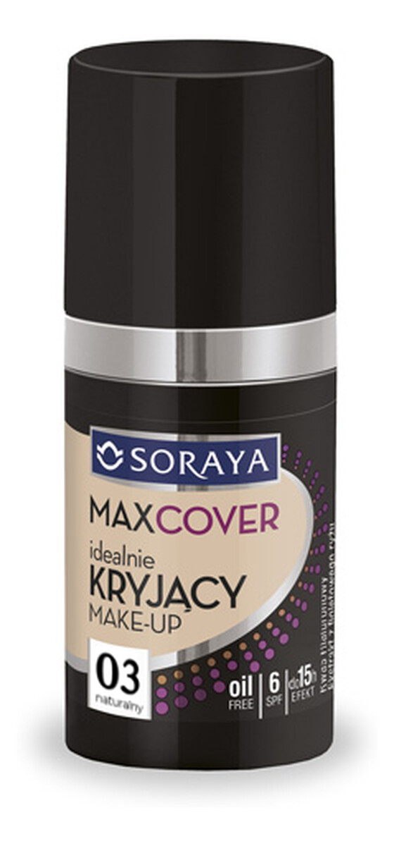 Idealnie Kryjacy Podkład Do Twarzy Naturalny (03)