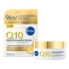 Q10 Ekstra Odżywienie na dzień Power Krem Przeciwzmarszczkowy Do Twarzy SPF15
