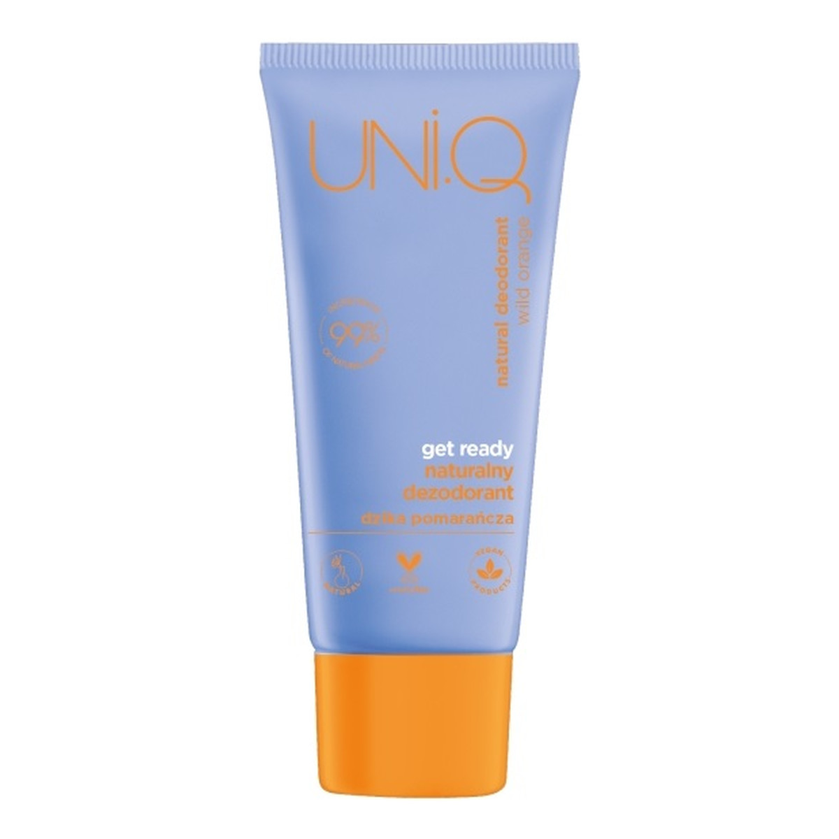 UNI.Q Get Ready naturalny Dezodorant dzika pomarańcza 50ml
