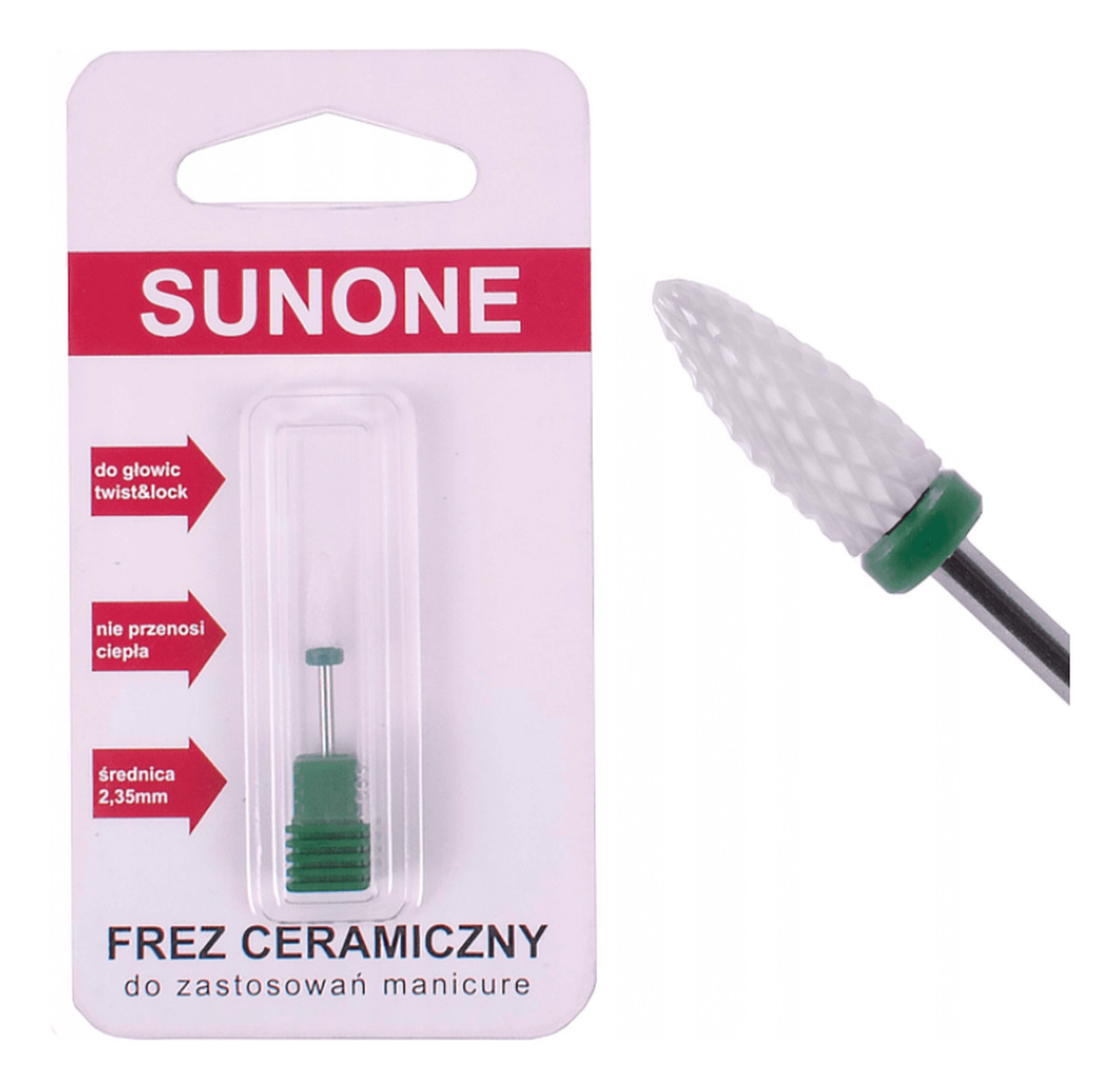 Frez ceramiczny CS3 Stożek Mocny