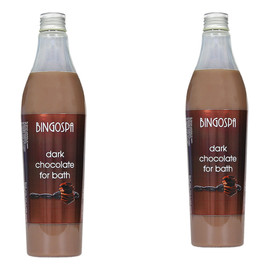 Ciemna czekolada do kąpieli Dark chocolate for bath 2x400ml