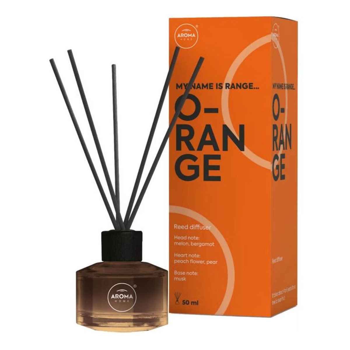 Aroma Home Modern Fruits Patyczki zapachowe Orange 50ml