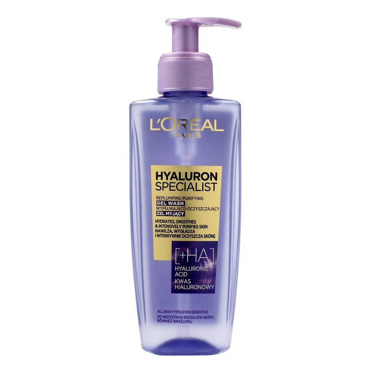 L'Oreal Paris Hyaluron Specjalist Żel myjący do twarzy wypełniająco-oczyszczający 200ml