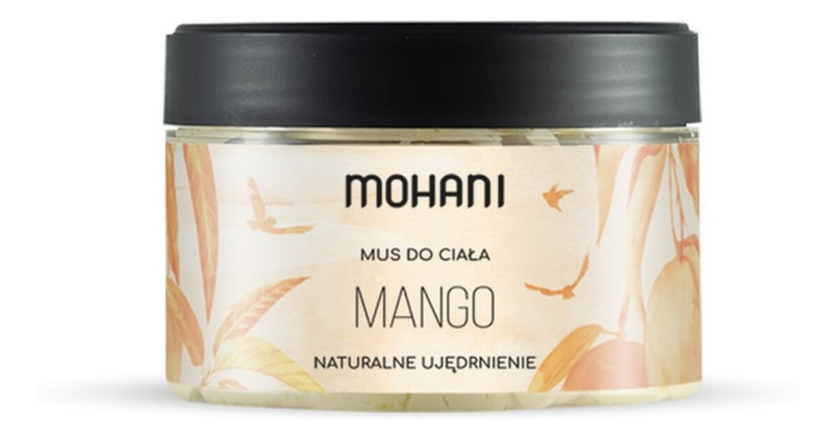 Ujędrniający mus do ciała mango