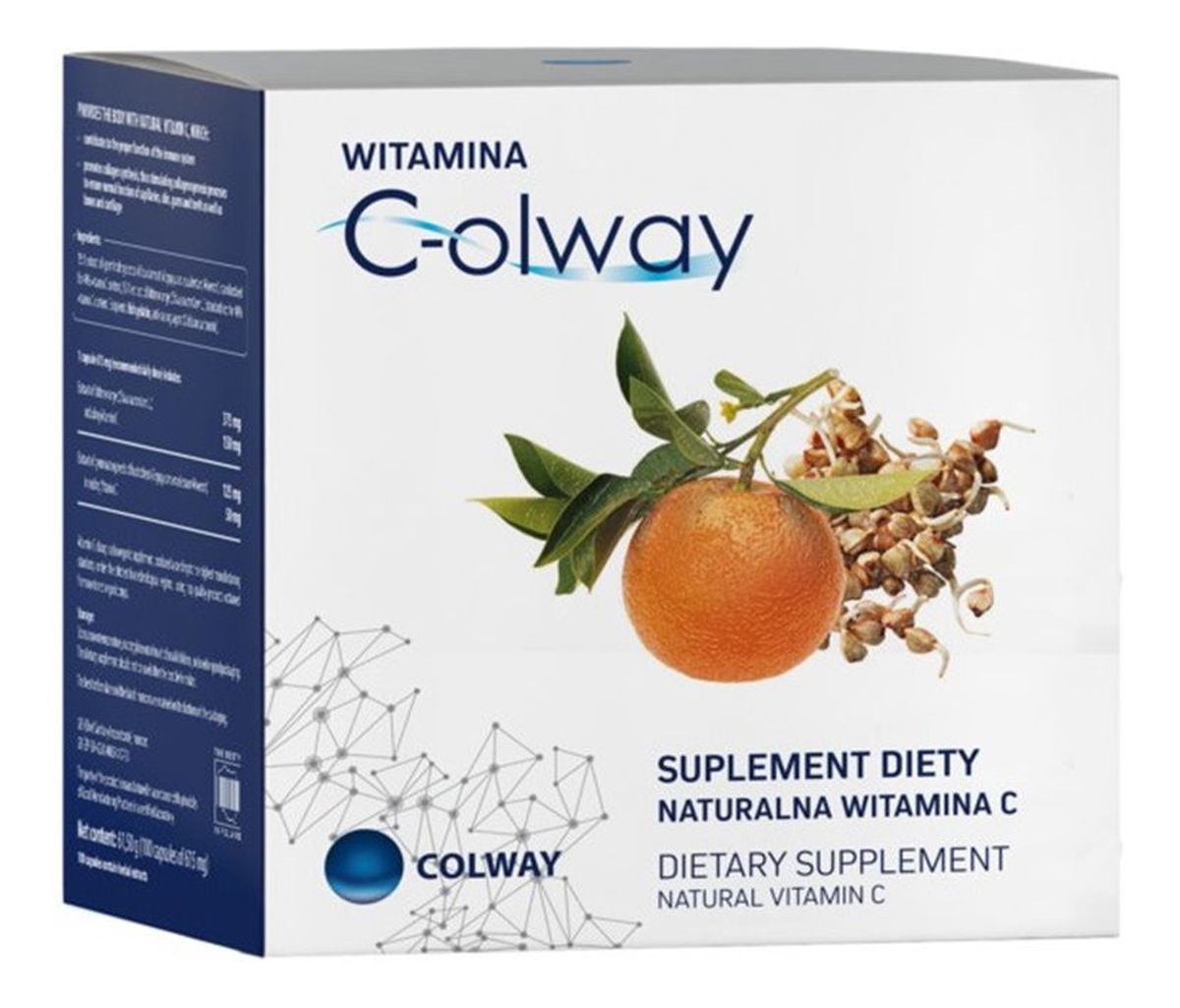 Dietary Supplement suplement diety z naturalną witaminą C 100 kapsułek