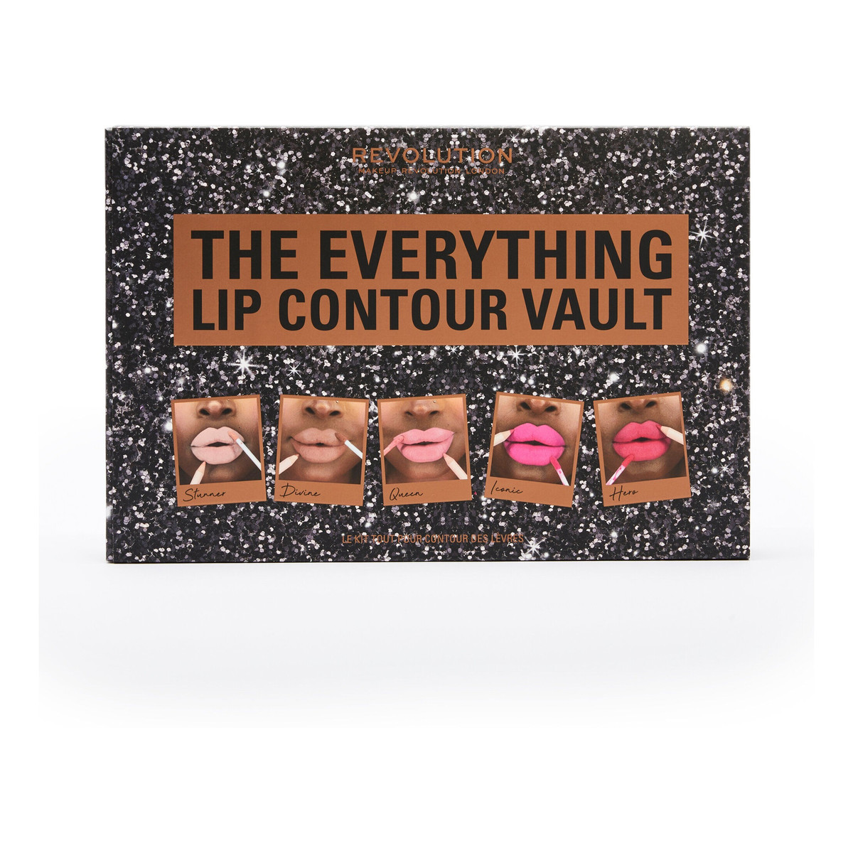 Makeup Revolution Zestaw świąteczny The Everything Lip Contour Vault