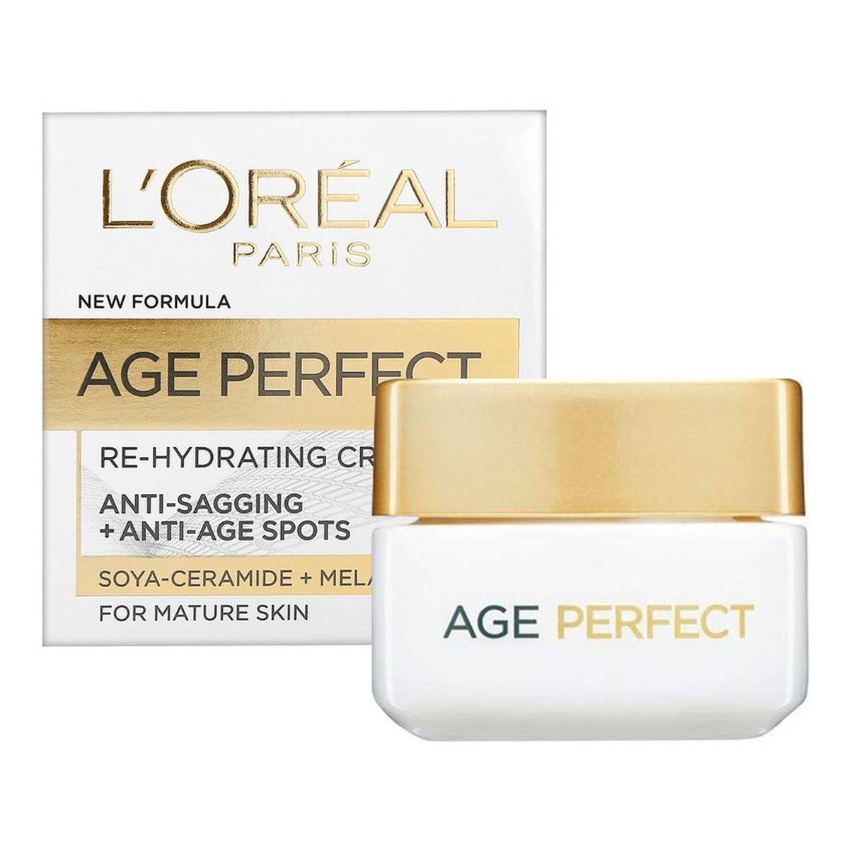 Loreal Age Perfect Re-Hydrating Nawilżający krem ​​na dzień przeciwstarzeniowy 50ml