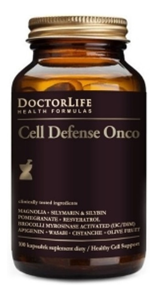 Cell defense onco wysoko skoncentrowane ekstrakty roślinne suplement diety 100 kapsułek