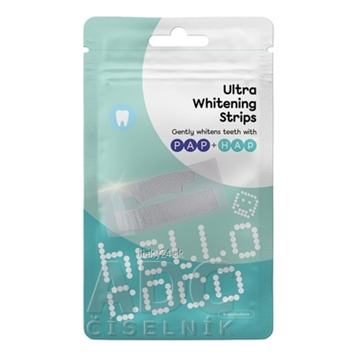 Hello Coco Whitening Strips Paski wybielające z PAP 10szt.