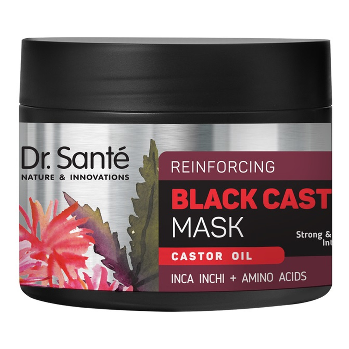 Dr. Sante Black castor oil mask regenerująca maska do włosów z olejem rycynowym 300ml
