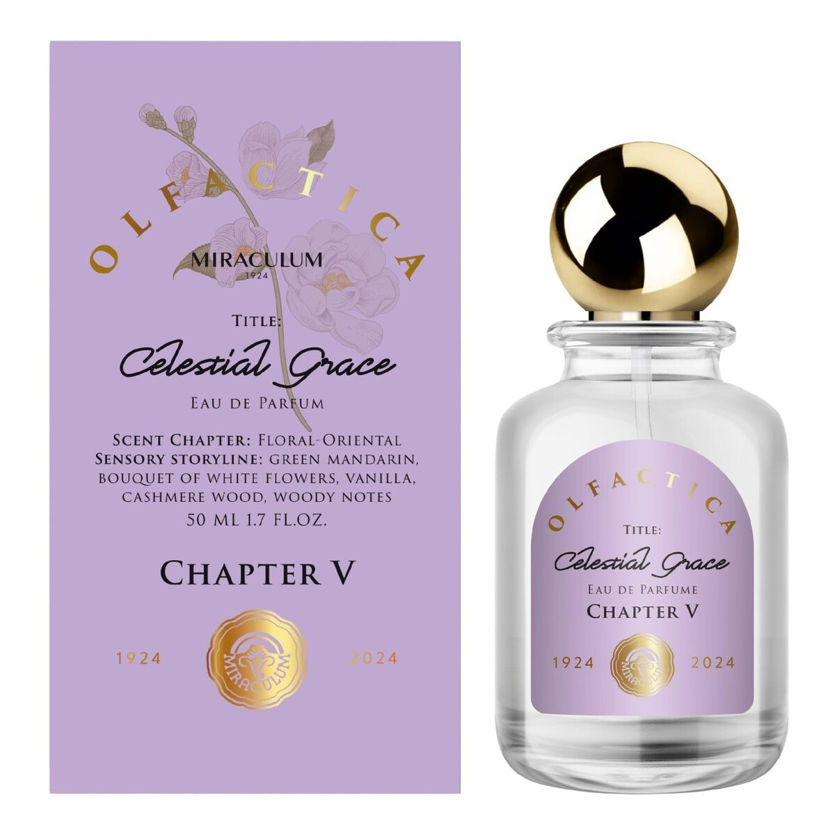 Miraculum Olfactica Woda perfumowana dla kobiet Celestial Grace - Chapter V 50ml