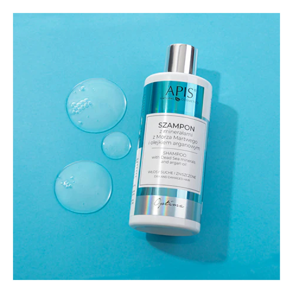 szampon z minerałami z morza martwego i olejkiem arganowym
