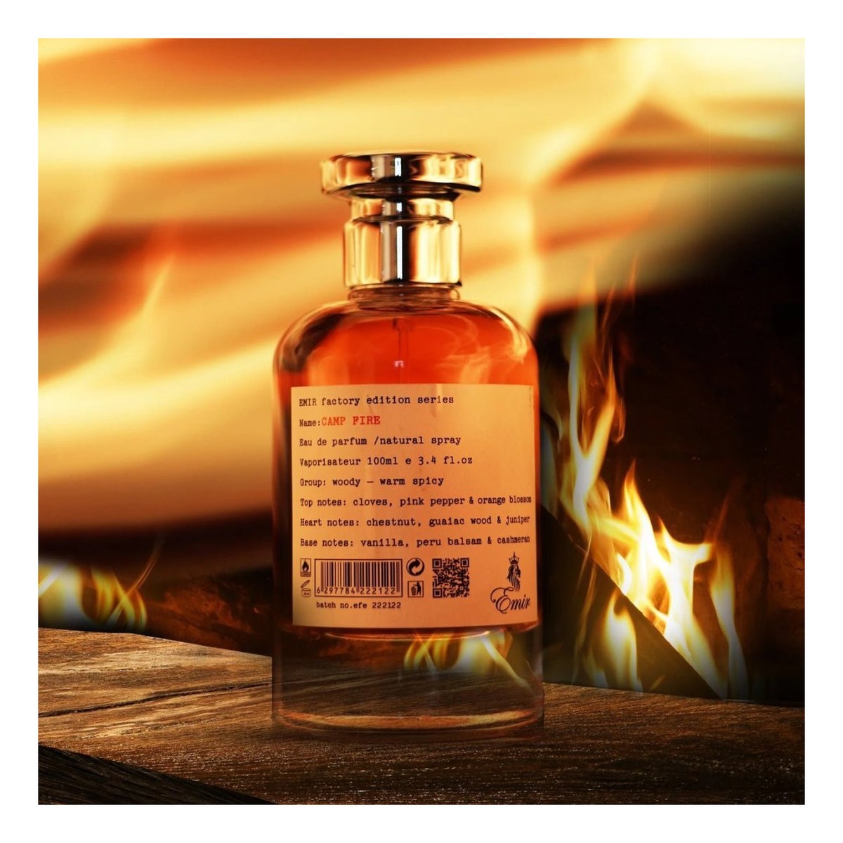 Emir Camp Fire Factory Edition Woda perfumowana spray 100ml