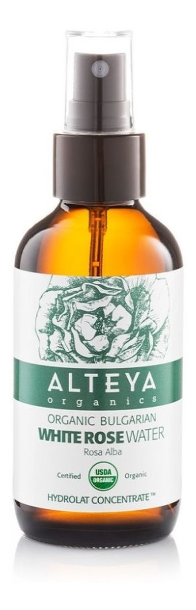 White Rose Water Organiczna woda z białej róży