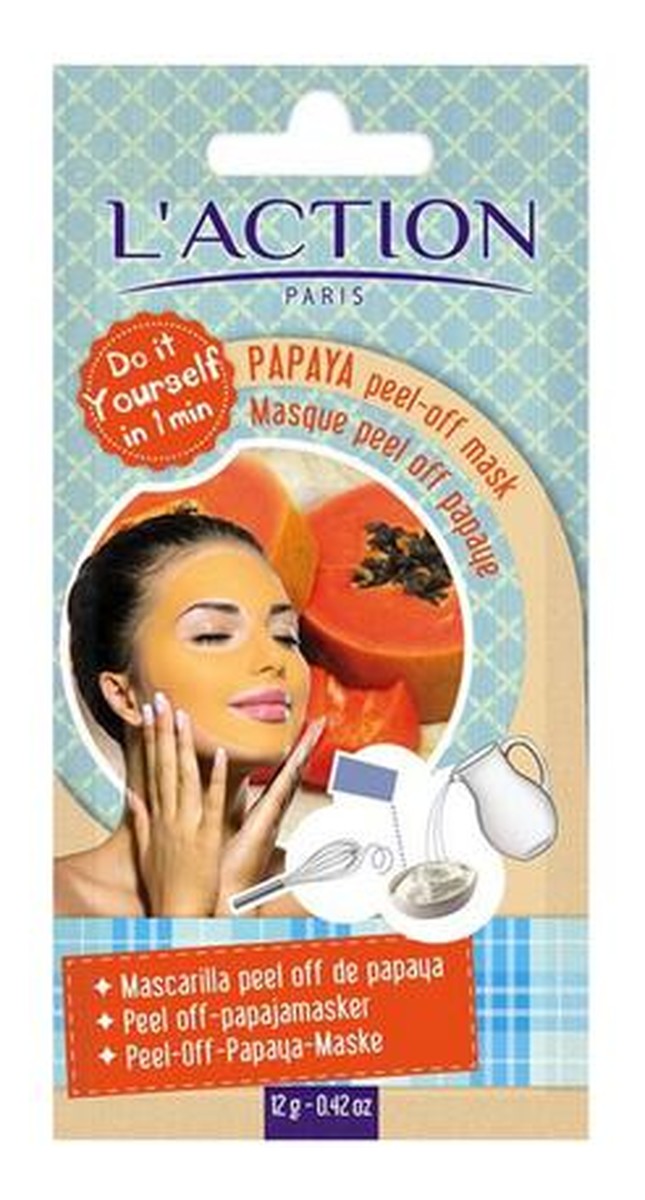 Papaya Peel-off Mask Maseczka typu peel off z papayą