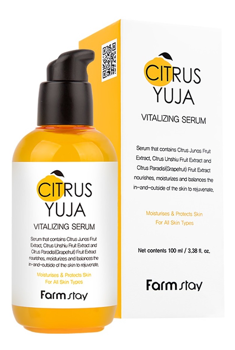 Citrus yuja rewitalizujące serum do twarzy