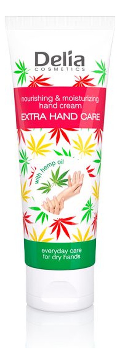 Krem do rąk z olejem konopnym