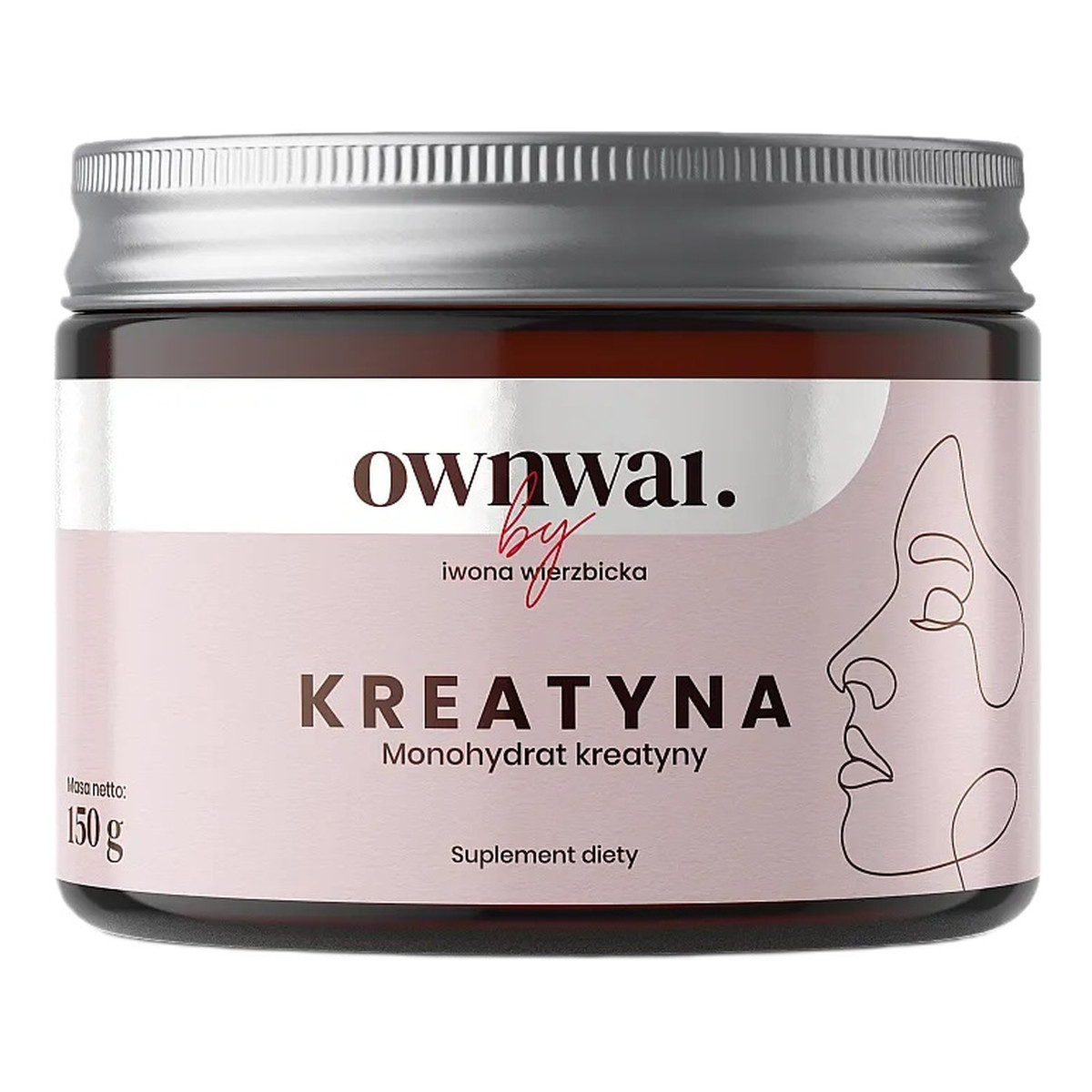 Ownwai Kreatyna monohydrat kreatyny suplement diety w proszku 150g