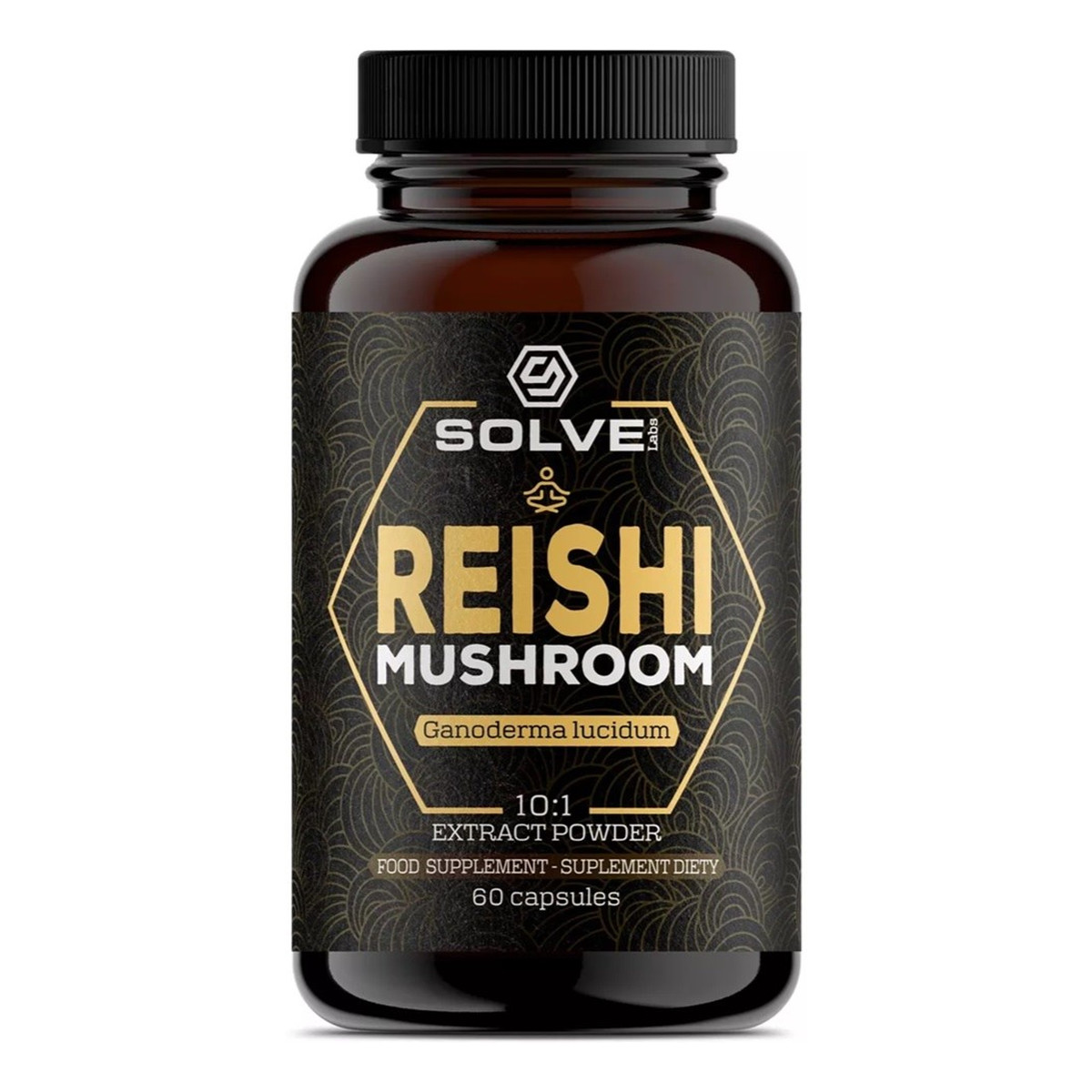 Solve Labs Reishi mushroom suplement diety 60 kapsułek