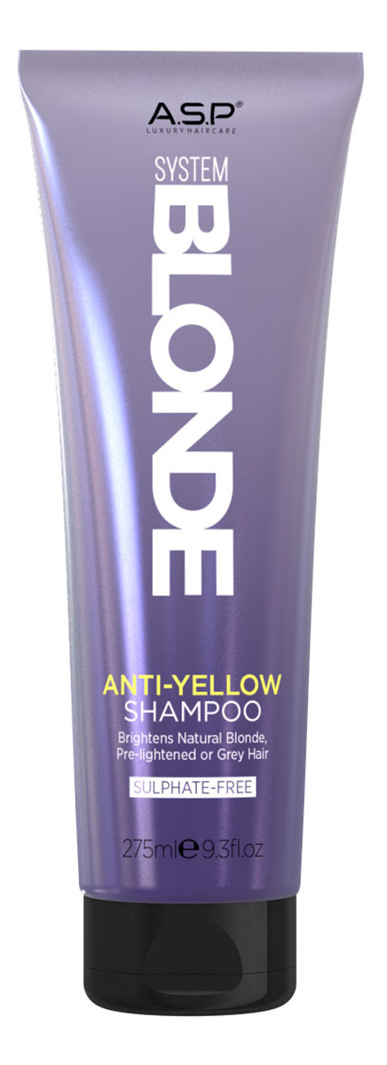 System blonde anti-yellow shampoo szampon do włosów blond
