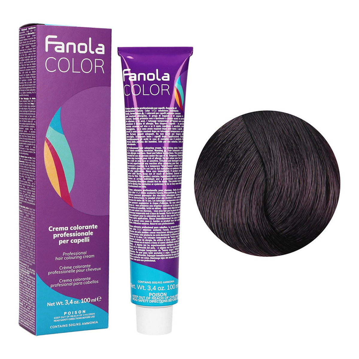 Fanola Color Krem koloryzujący Farba do włosów 100ml