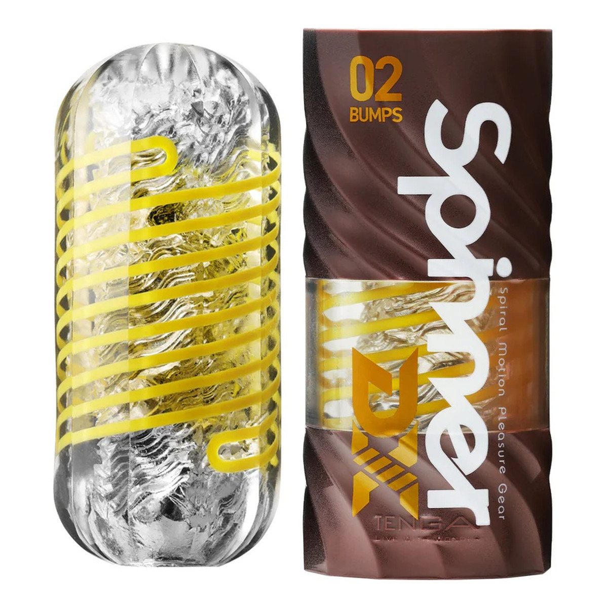 Tenga Spinner dx masturbator wielokrotnego użytku 02 bumps