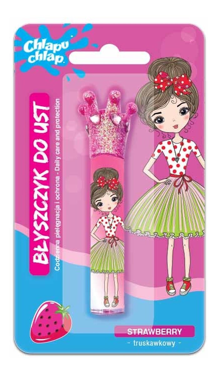 Błyszczyk do ust-truskawka 1szt