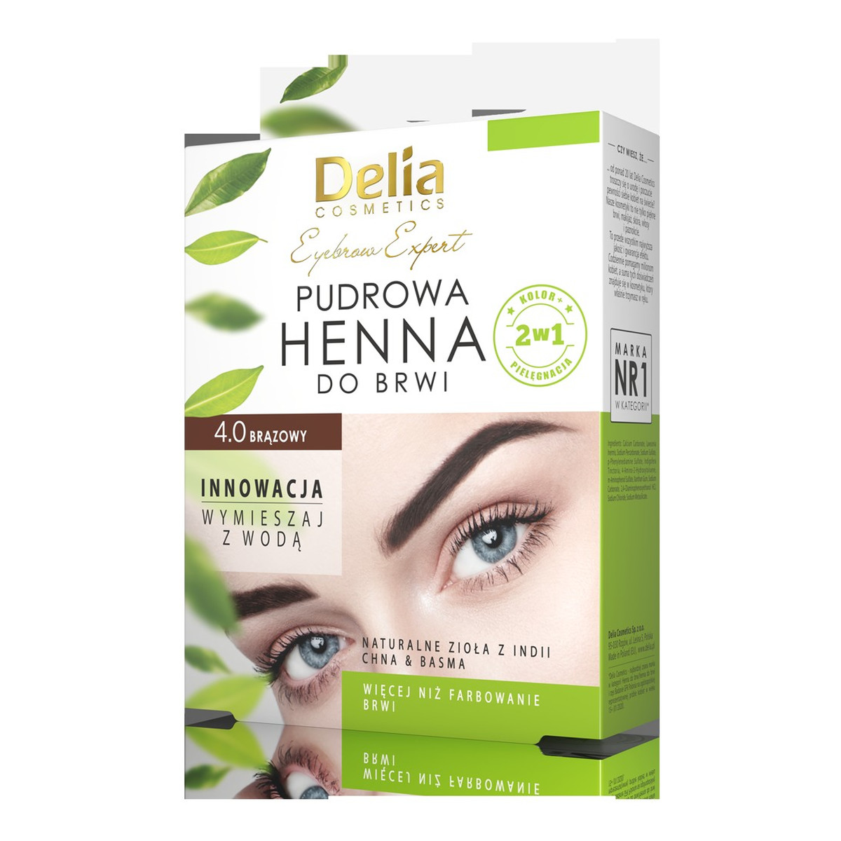 Delia Henna do brwi pudrowa 4g