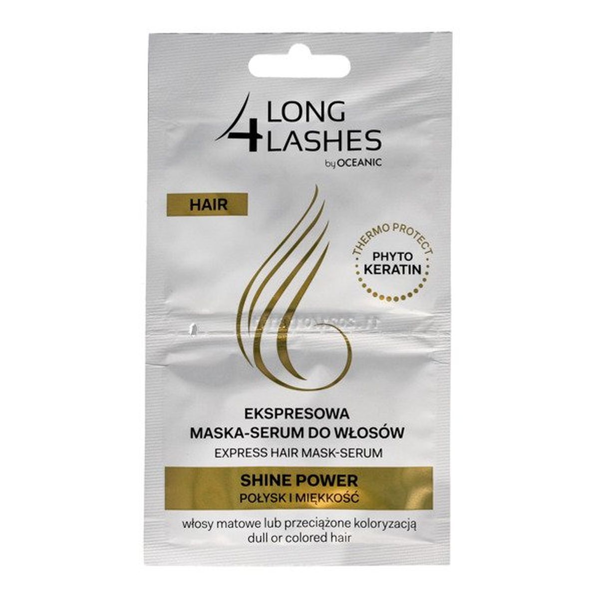 AA Long 4 Lashes Hair Shine Power ekspresowa maska-serum do włosów farbowanych 2 x6ml 12ml