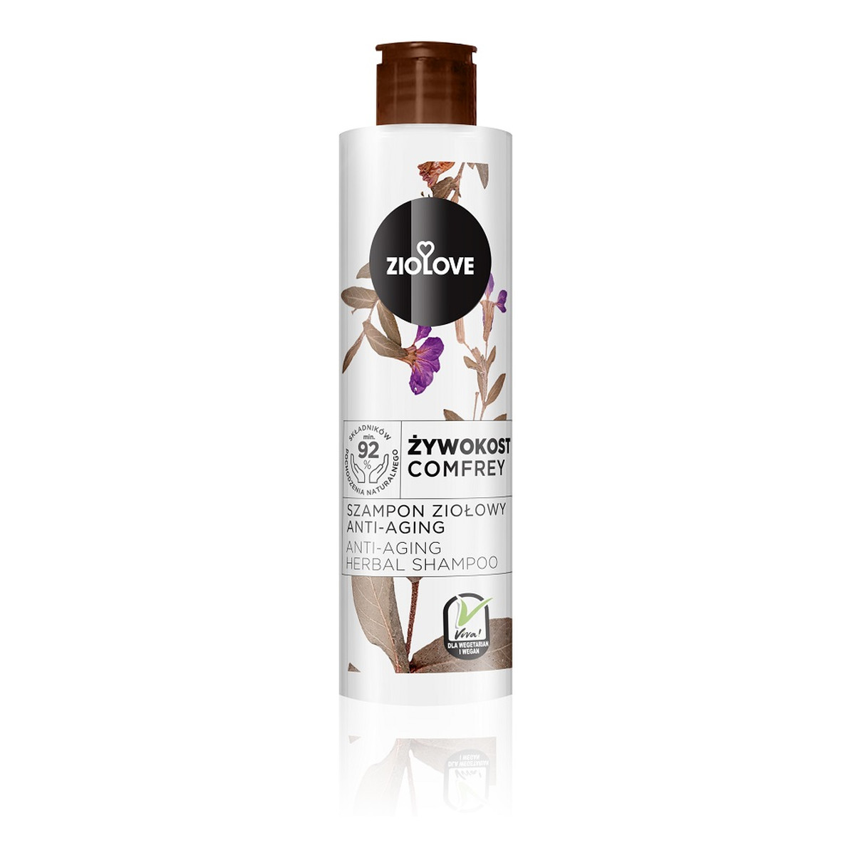 Ziolove Żywokost szampon ziołowy przeciw oznakom starzenia się włosów 250ml