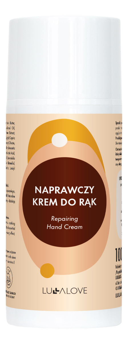 Naprawczy krem do rąk z woskiem pszczelim, olejkami eterycznymi