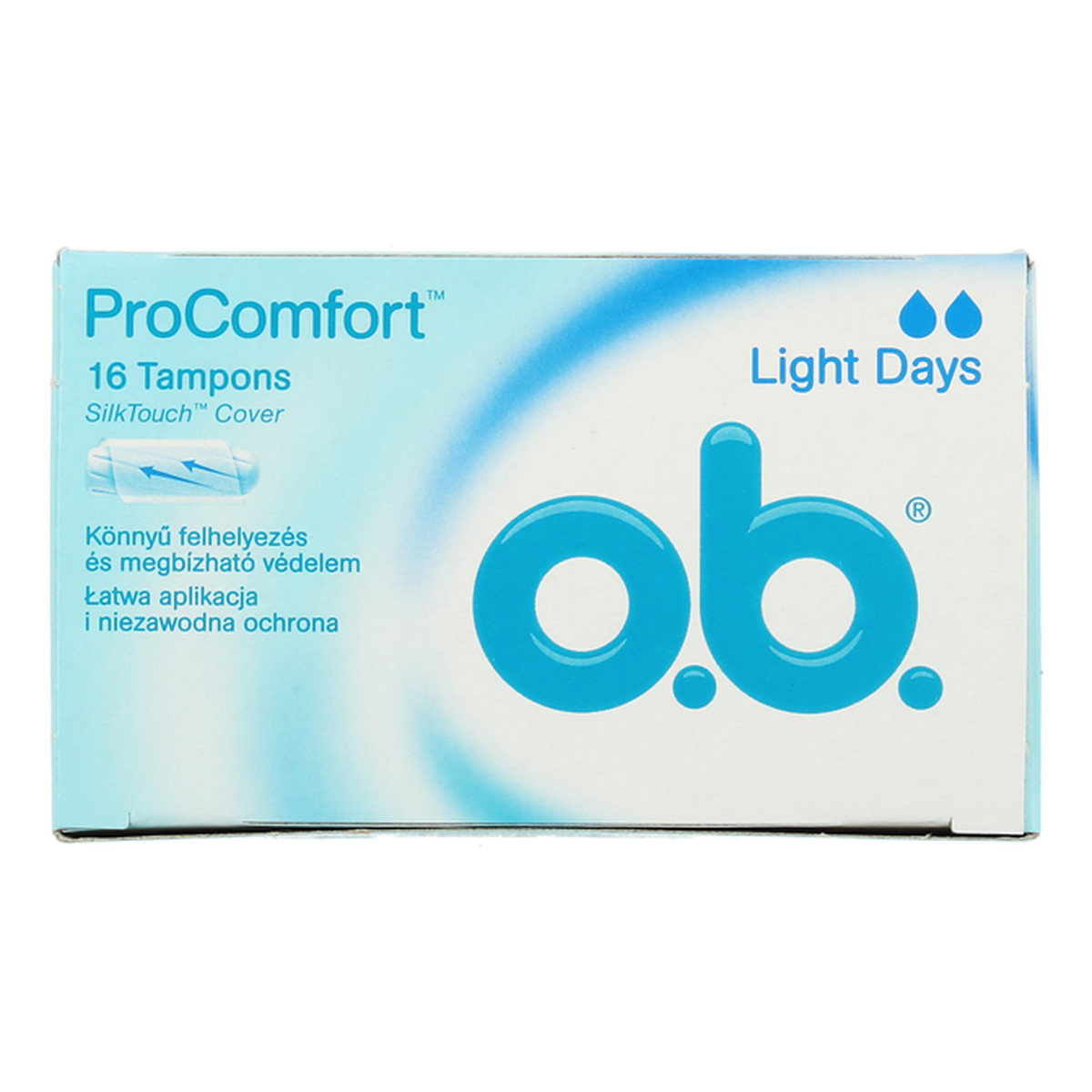 O.B. Light Days ProComfort Tampony 16szt.