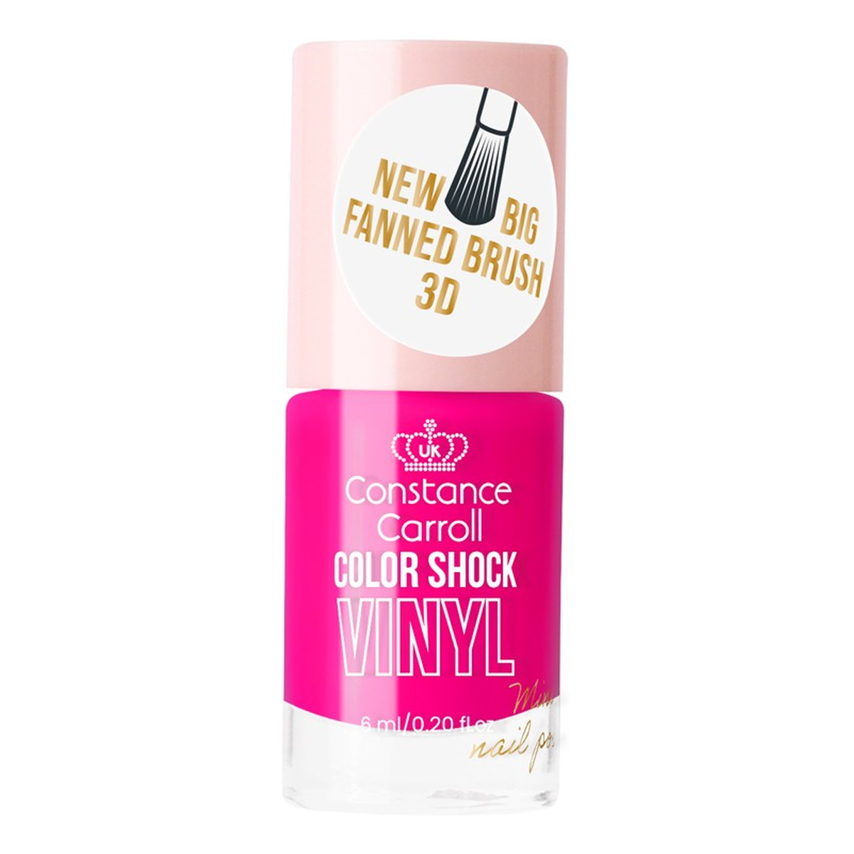 Constance Carroll Color Shock Lakier do paznokci z winylem Mini 6ml