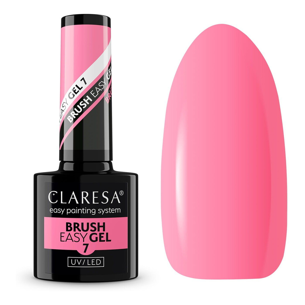 Claresa Brush Easy Gel Żel UV w butelce 5g
