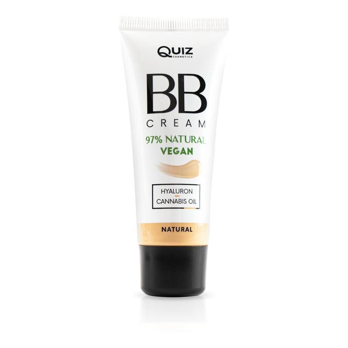 Quiz Cosmetics Krem BB wzbogacony kwasem hialuronowym i olejem konopnym 30ml