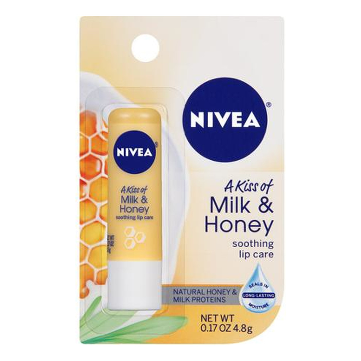Nivea Lip Care Pomadka Do Ust Milk & Honey 4g