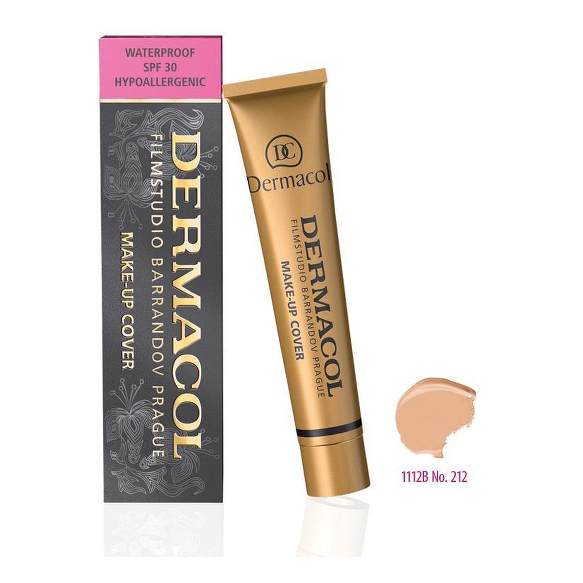 Dermacol Make-up Cover Wodoodporny Podkład Ekstremalnie Kryjący z SPF 30 (212) 30ml