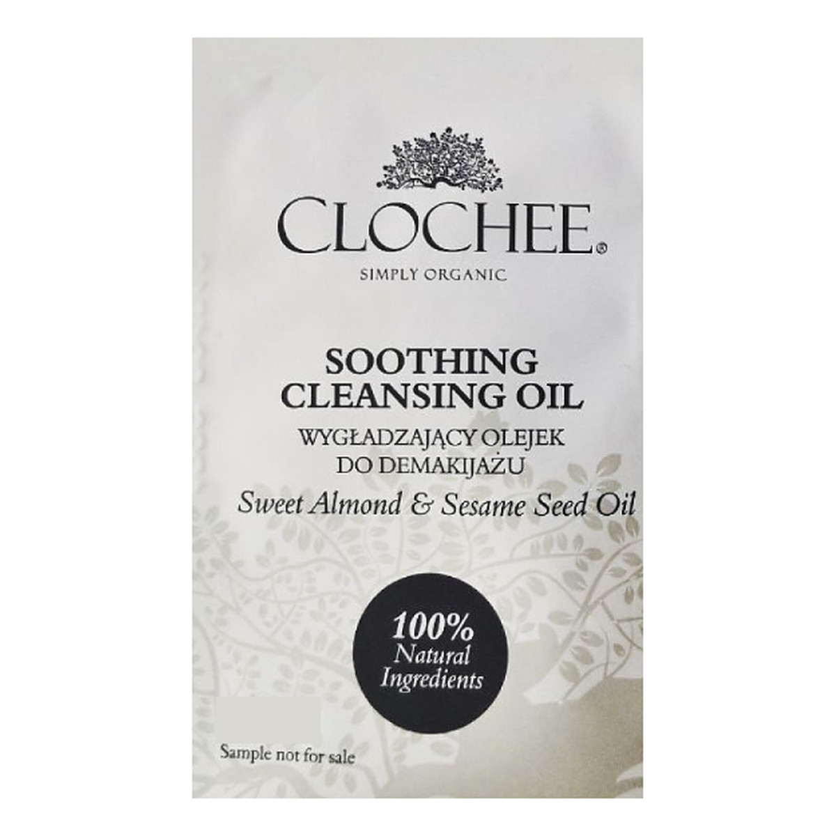 Clochee Soothing Cleansing Oil wygładzający olejek do demakijażu Sweet Almong & Sesame Seed Oil próbka Nieaktualne zdjęcie 3ml