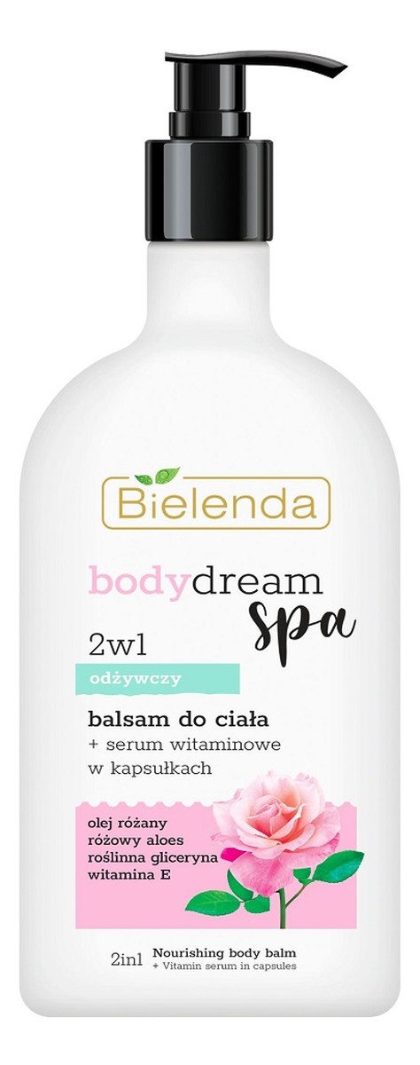 Balsam do ciała + serum witaminowe w kapsułkach