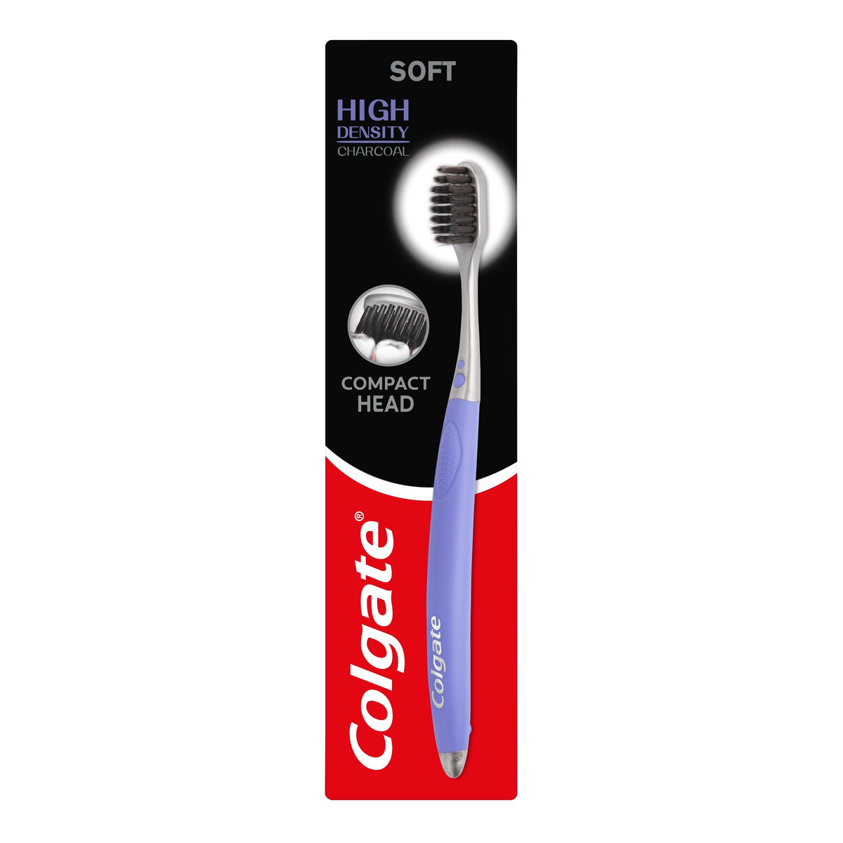 Colgate Szczoteczka do zębów high density charcoal-soft