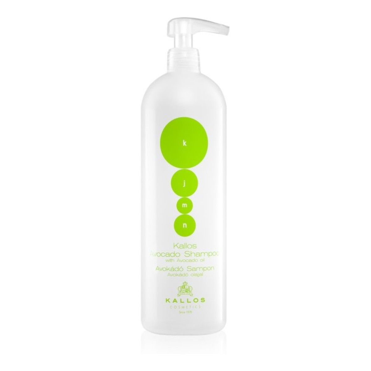 Kallos Kjmn avocado shampoo szampon do włosów zniszczonych 1000ml