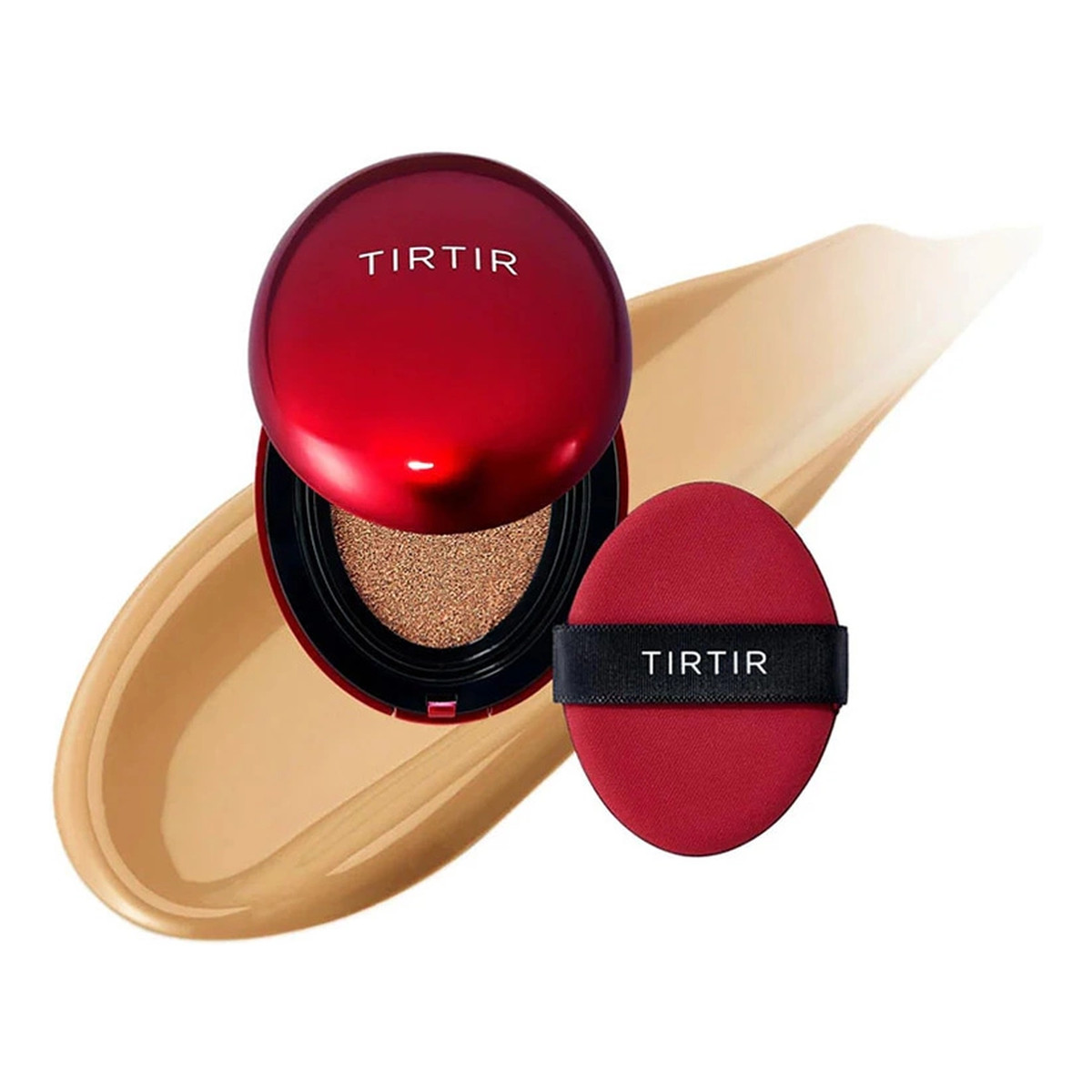 TirTir Mask Fit Red Cushion SPF 40 PA++ Długotrwały podkład od twarzy w poduszce Mini 4.5g